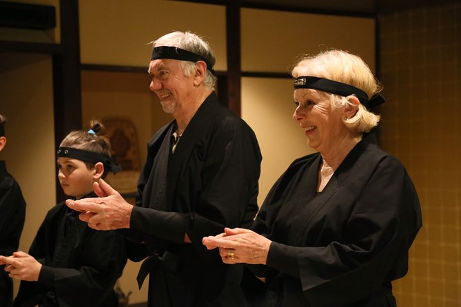 Ninja Hands-On 1-Hour Lesson in English at Kyoto - Entry Level - Cancellation Policy