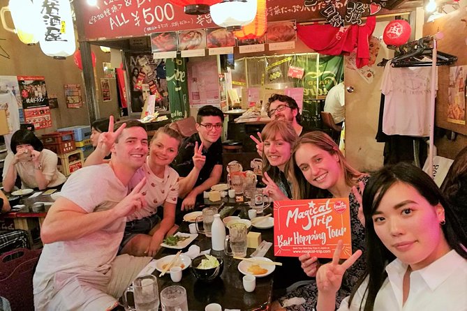 Shibuya Bar Hopping Night Food Walking Tour in Tokyo - Good To Know