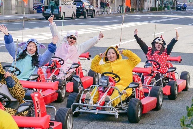 Street Osaka Gokart Tour With Funny Costume Rental Good To Know